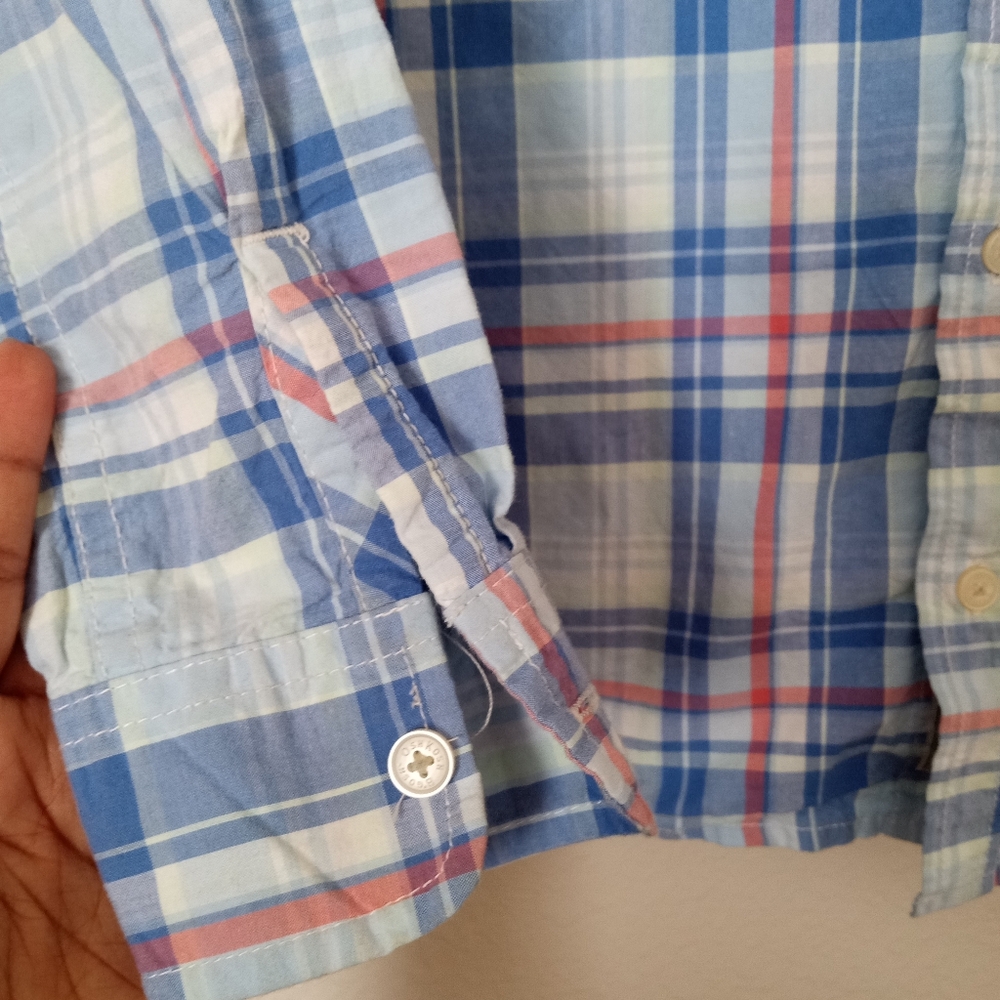 Osh Kosh & Wonder Nation Boys Bundle Button Long Sleeve Shirts - Picture 8 of 12